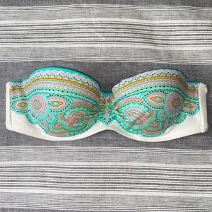 Victoria’s Secret Swim Multi Color Bandeau Top
